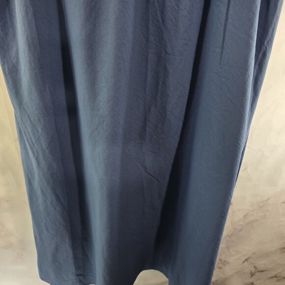 REI Skirt Womens 10 30 Blue Maxi Midi Vintage 90s Nylon Ripstop Morocco Rare HTF - Picture 9 of 16